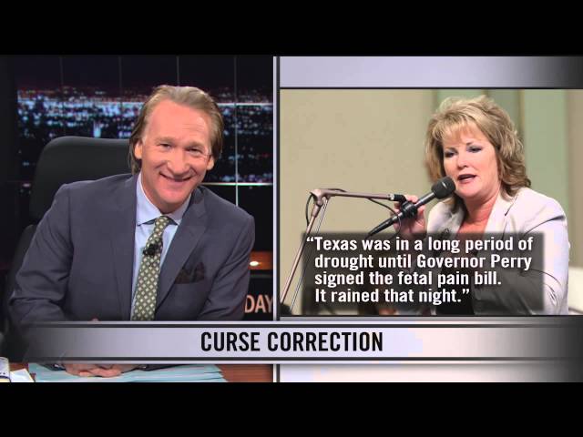 Real Time With Bill Maher: Web Exclusive New Rule - Curse Correction (HBO)