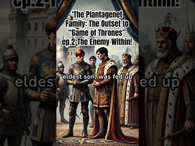 "The Plantagenet Family:The Outset to "Game of Thrones"ep2.The Enemy Within!#fun #history #mythology