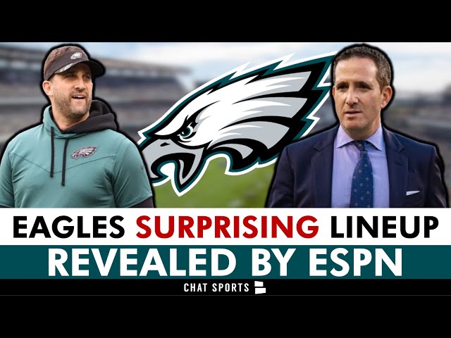 Philadelphia Eagles SURPRISE Starting Lineup Revealed By ESPN Pre-NFL Training Camp | Eagles Rumors