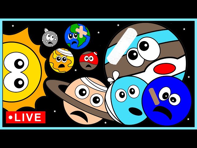 Planet SONGS for BABY 🎤🎵🎙️🪐 | Children Planet Rhymes | Solar System SONG | Planets order Song