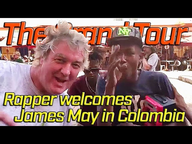 The Grand Tour Rappers Welcomes James May