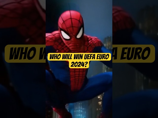 Spiderman predict who will win EURO #animation #marvel #spiderman #trendingshorts #youtubeshorts