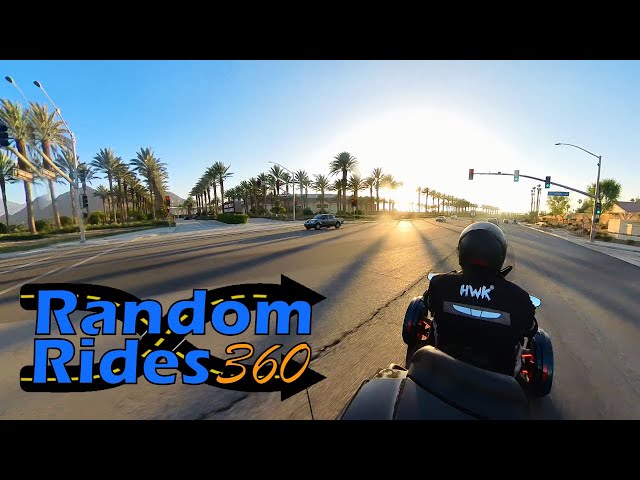 Come ride with me through La Quinta - Dillon Road Ride Part 2 - 4K 360° Video