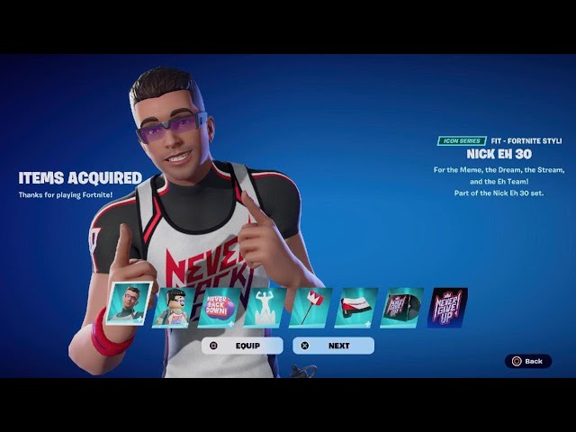 Buying The *NEW* NICK EH 30 Bundle In Fortnite!