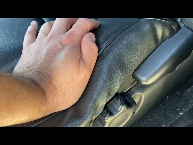UPDATE 4 years later: Clazzio Seat Covers - 2017 Toyota Tacoma Double Cab * NOT leather * it’s PVC-