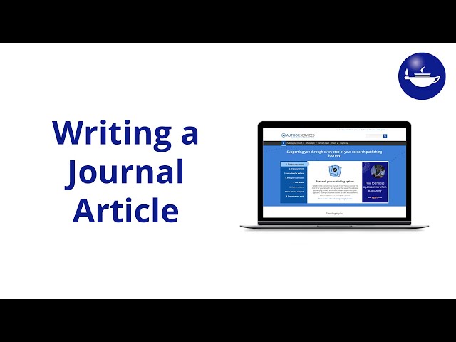 What to think about before you start to write a journal article