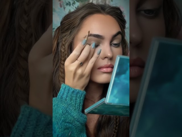 How to: SIREN EYES makeup look - The Easy Way🧜🏼‍♀️