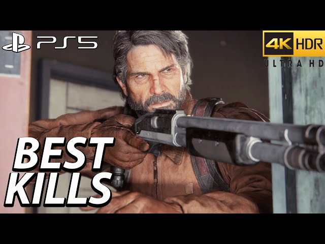 The Last of Us Part 1 PS5 - Best Kills 2 ( Grounded ) | 4k 60FPS