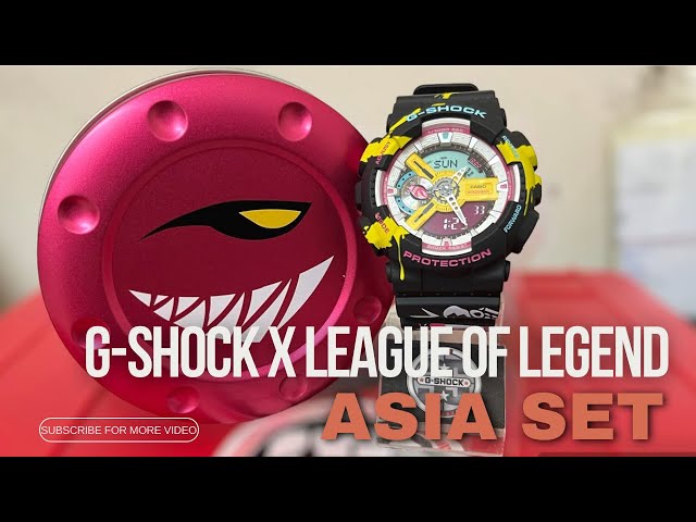 THIS IS NEW WATCH | CASIO G-SHOCK GA 110LL - 1 ADR LEAGUE OF LEGENDS | UNBOXING #leagueoflegends