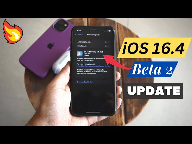 iOS 16.4 Beta 2 Update on iPhone XR !