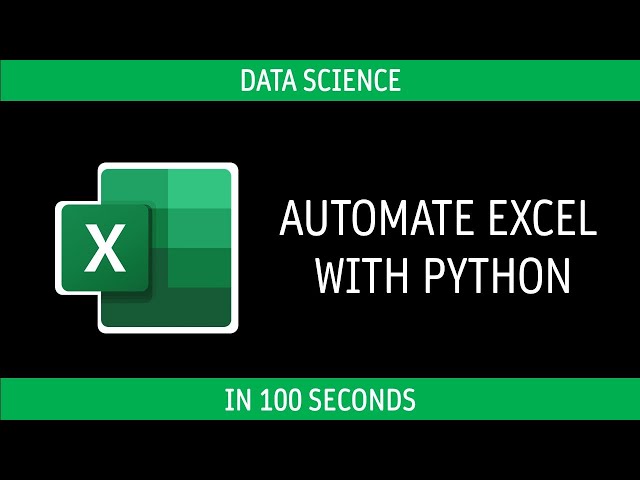 Automate Excel in 100 Seconds