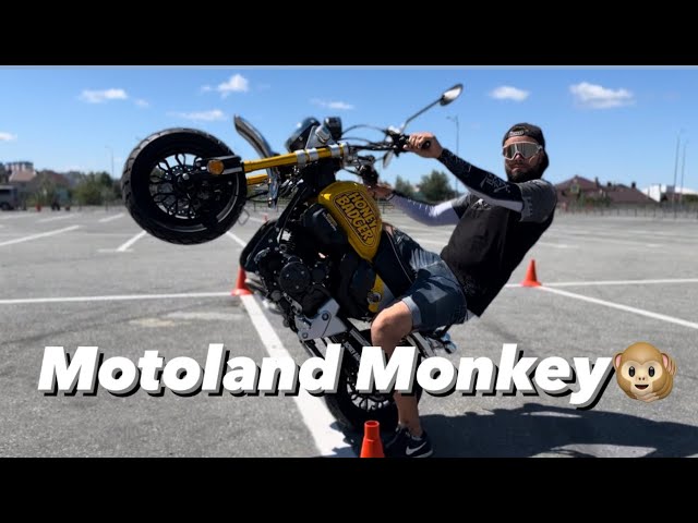 Тест Обзор Motoland Monkey | stunt | Новый мини мотоцикл