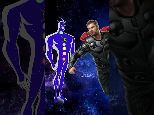 Ultimate Alien X vs All Godly characters in Marvel//Benjian Ten//
