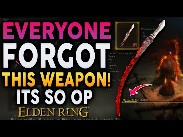 Elden Ring - EVERYONE Forgot About This OP Weapon! Scavengers Curved Sword Location Guide!