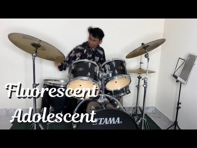 Fluorescent Adolescent | Drum cover