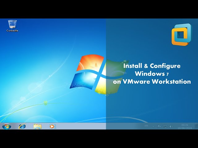 How to install and configure Windows 7 on VMware Workstation 17