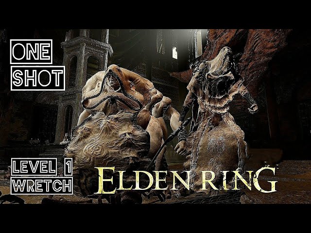 Elden Ring | Godskin Duo in One Hit | Level 1