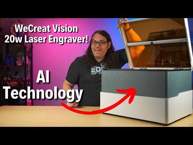 The Wecreat Vision: A Laser Engraver That's Easy To Use And Safe!
