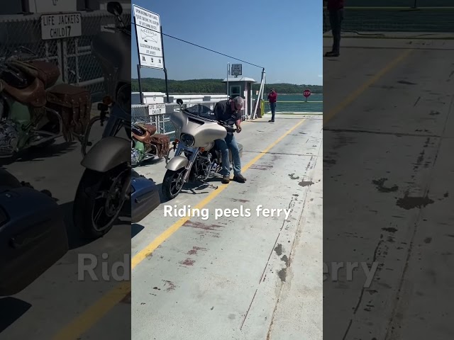 Rode up to peels to ride the ferry #motorcycle #harleydavidson #indianmotorcycle #victorymotorcycles