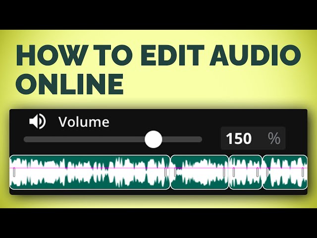 How to Edit Audio Online (Edit Audio with Transcript, Clean Audio, Volume)
