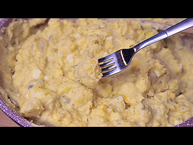 Mustard Potato Salad with Eggs | Easy Potato Salad Recipe