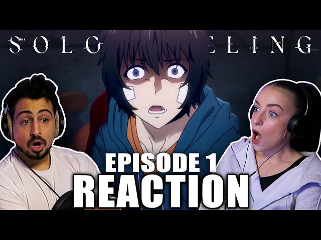 THE HYPE IS REAL! 🔥 Solo Leveling Episode 1 REACTION!