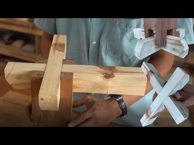 Perfect Hand Cut Woodworking Joints - Making Sample Wood Structure Joints