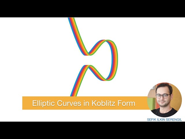 The Math Behind Elliptic Curves in Koblitz Form