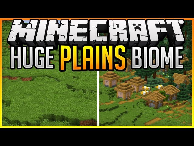 Seed: Huge Plains + Village @Spawn✨ Minecraft 1.17.1 ✨ErikOnHisPeriod