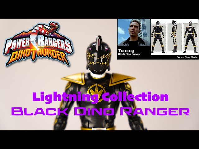 BEST TOMMY FIGURE EVER??? Lightning Collection Black Dino Thunder Ranger Review!!!