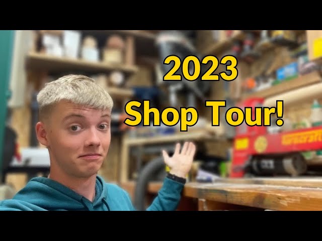 World's Smallest Woodworking Shop Tour! | 2023 8' X 5' Shop Tour!
