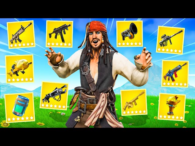 Getting Every SECRET Mythic In Fortnite Reload