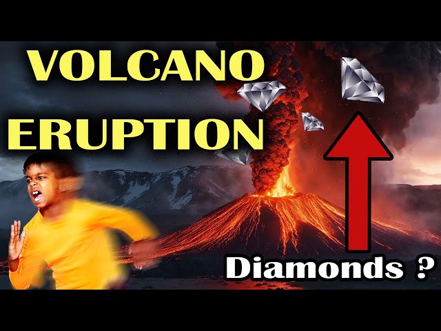 The Science Behind a Volcano Eruption - Interesting Facts 😮🌋💎 #volcano