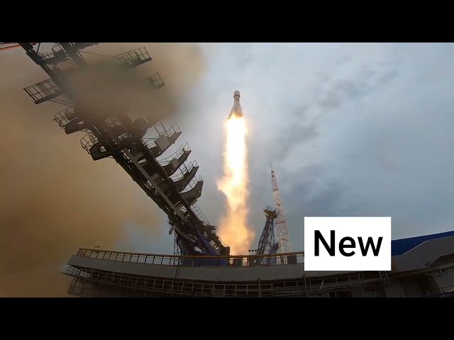 Space Forces combat crews launch Soyuz-2.1b medium-class rocket carrying Glonass spacecraft. #russia