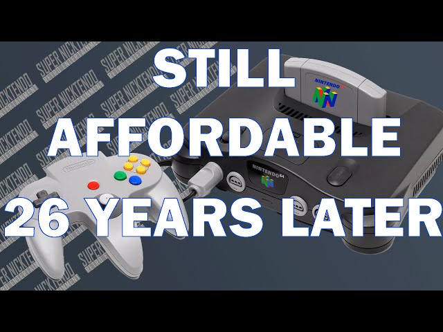 The Nintendo 64 is STILL CHEAP! (But there's a catch)  Forecasting 26 Game Prices [Retronomics]