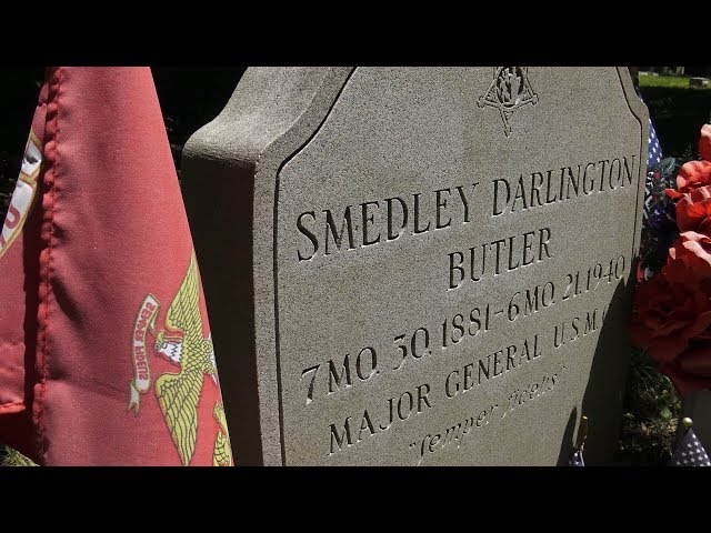 Smedley Butler USMC 360 cam (gravesite)