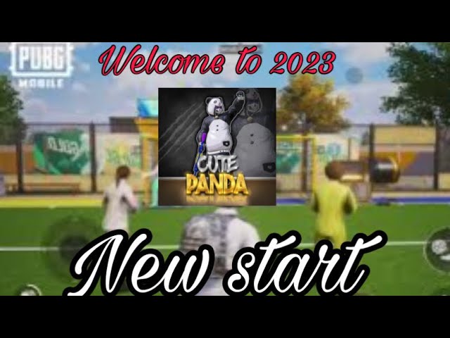 New Start! Welcome to 2023 | PUBG MOBILE/BGMI | CUTE PANDAisback
