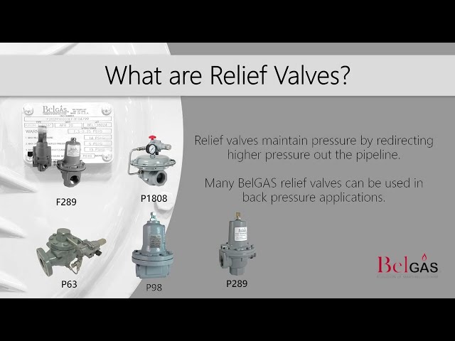 BelGAS Educational Series - What Are Relief Valves and Back Pressure Regulators?