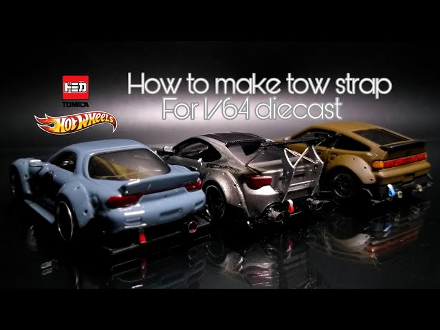 HOW TO MAKE TOW STRAP FOR 164 SCALE DIECAST