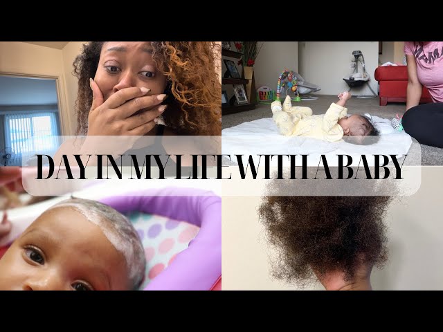 Realistic Day in My Life with a Baby + Postpartum Hair Loss + Bath Routine | Tee Marie
