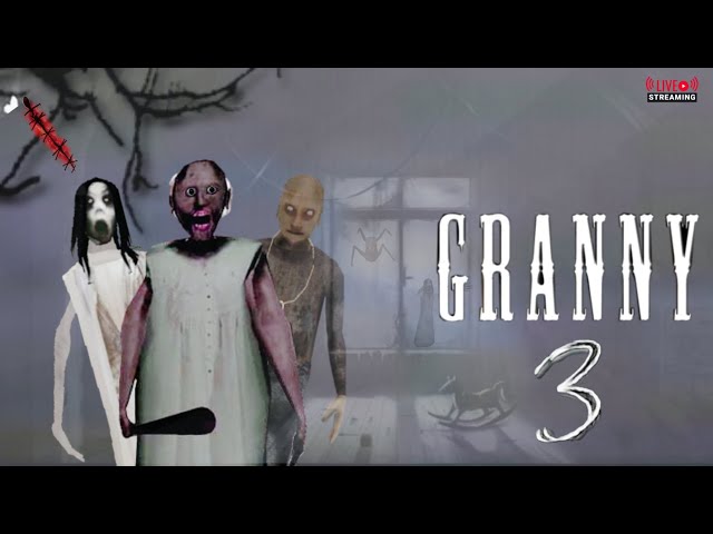 Granny Live|Granwny Gameplay video live|Horror Escape Game