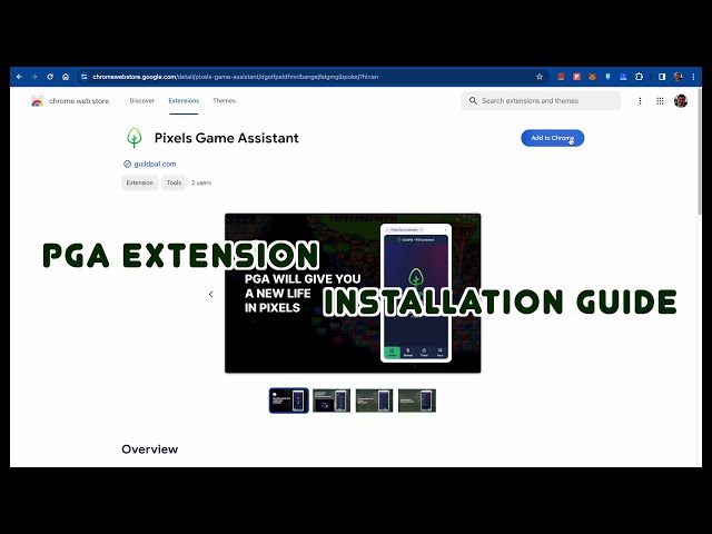 Pixels Game Assistant Installation Guide