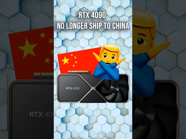 RTX 4090 Banned In China