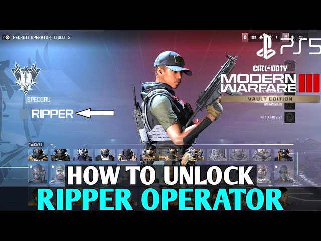 How to Get Ripper MW3 Ripper | How to Unlock Ripper MW3 | MW3 Ripper Unlock|MW3 How to Unlock Ripper