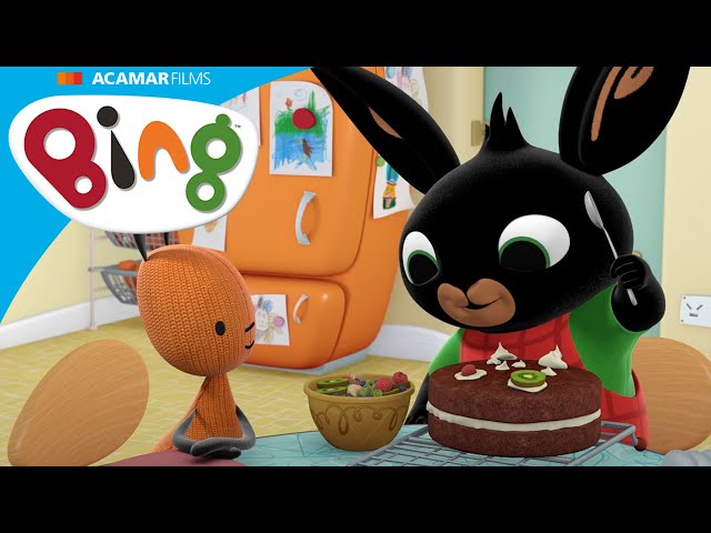 Bing is Decorating a Cake Today! | Bing English
