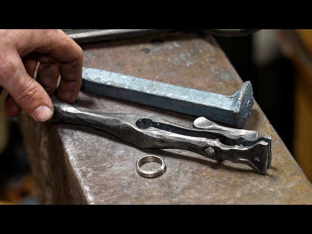 Making A Vise, From A Nail