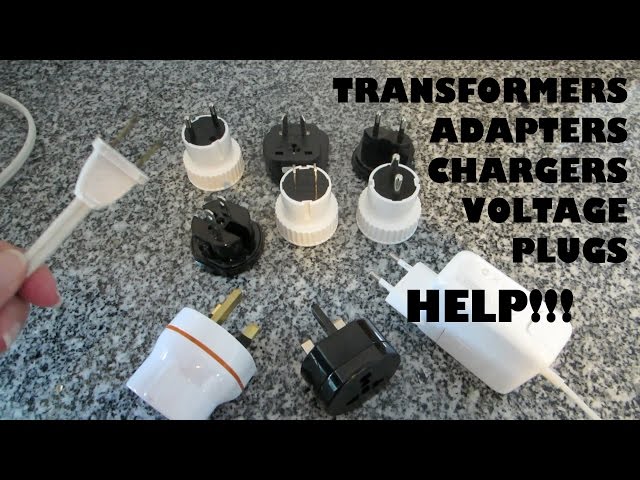 Plug Adapters & Different Voltages When Traveling
