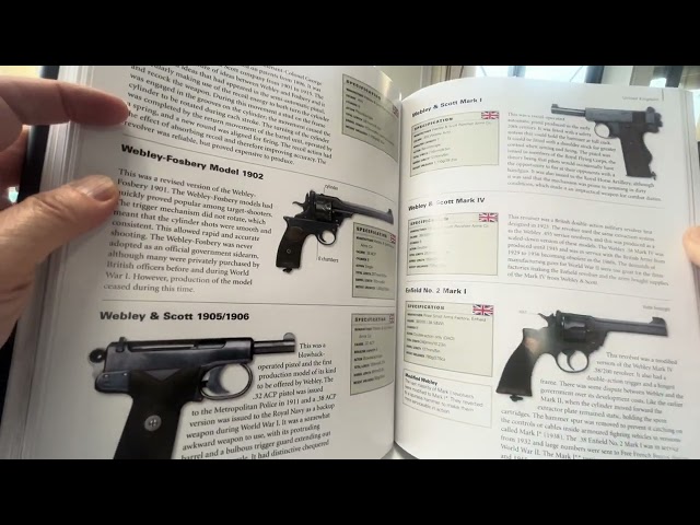 ILLUSTRATED HISTORY OF REVOLVERS, PISTOLS & SUBMACHINE GUNS by WILL FOWLER