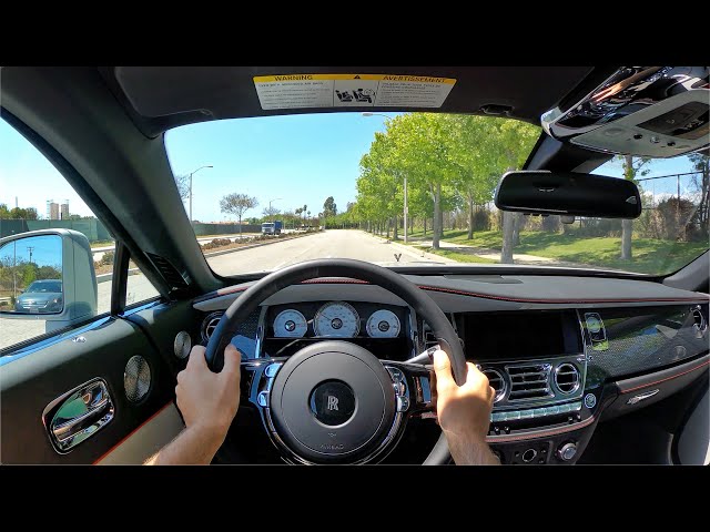 2021 Rolls-Royce Wraith Black Badge POV Test Drive (3D Audio)(ASMR)