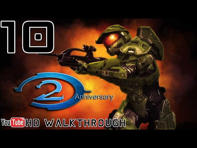 Halo 2: Anniversary Walkthrough - Mission 10 (Sacred Icon) HD 1080p X1 No Commentary